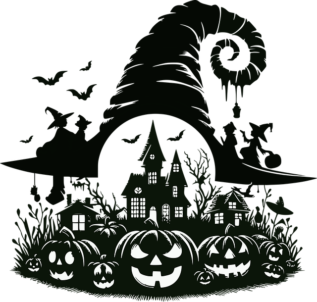 Free Witch Halloween vector and picture