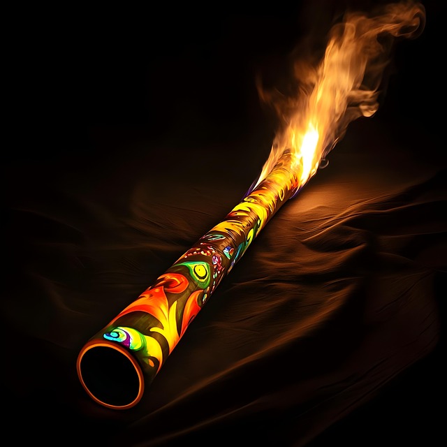 Free ai generated didgeridoo instrument illustration