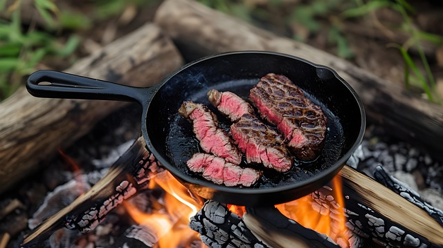 Free ai generated steak beef illustration