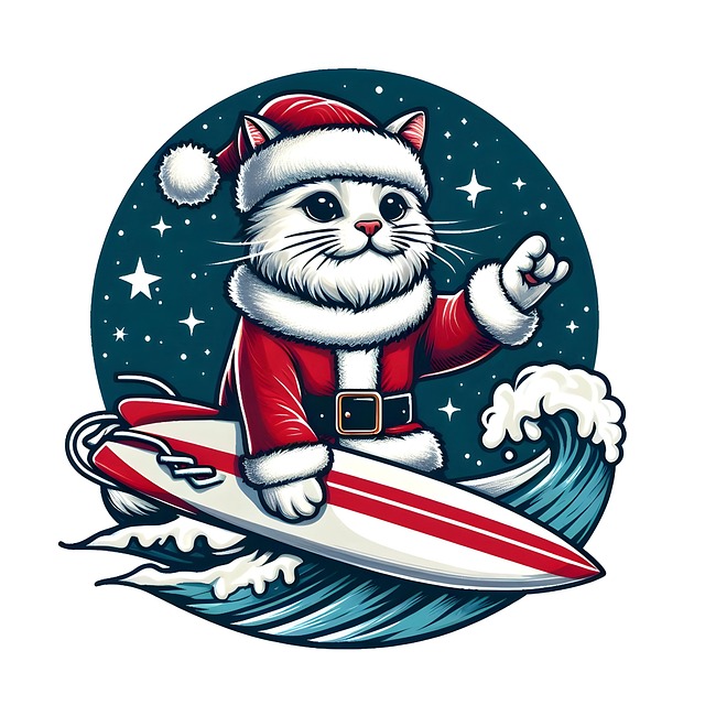 Free surfing surf surfer illustration