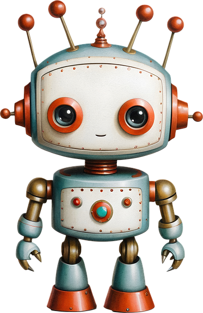 Free ai generated robot toy illustration