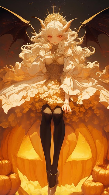 Free ai generated woman gothic illustration