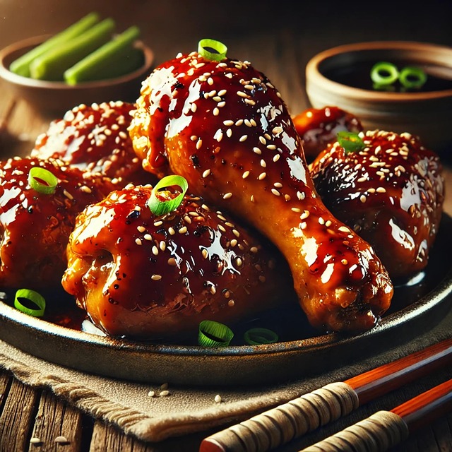 Ai Generiert, Hähnchen, Teriyaki