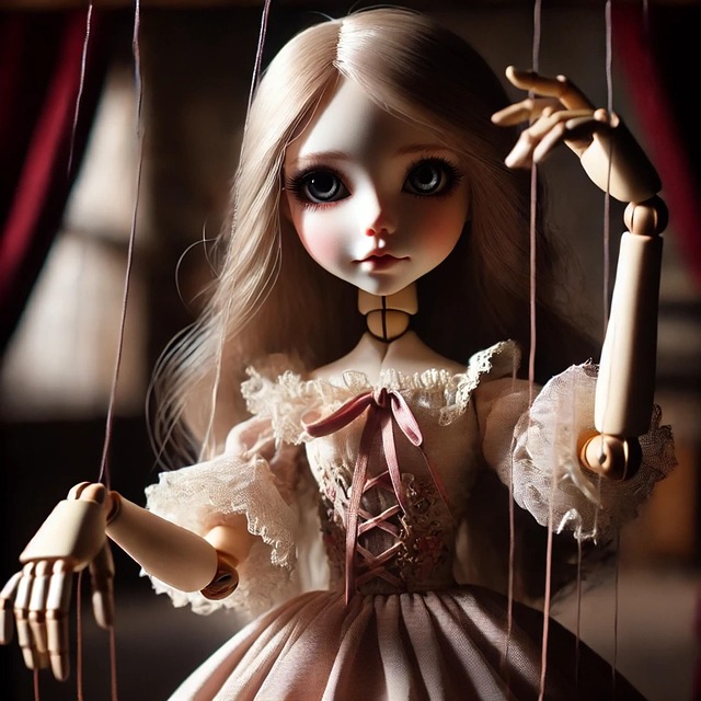 Ai Generiert, Marionette, Puppe