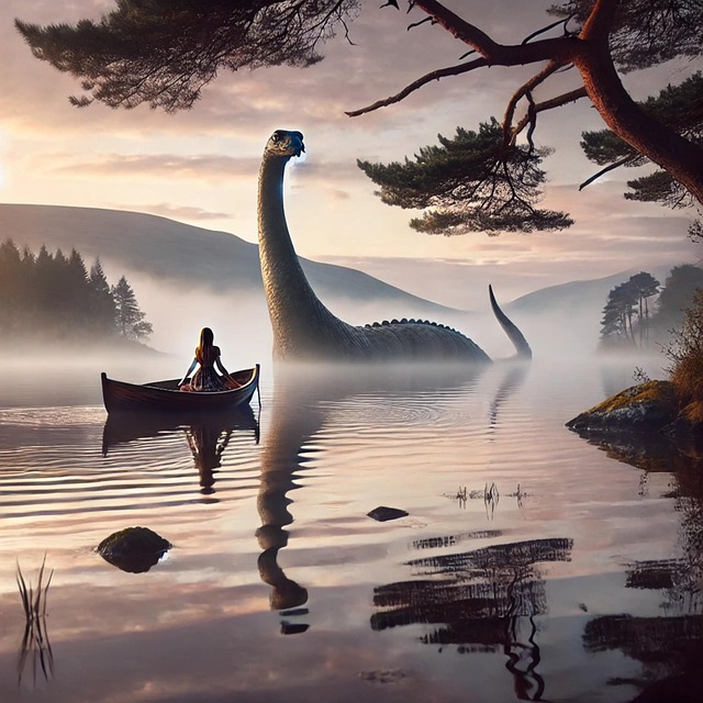 Schottland, See, Nessie, Schloss