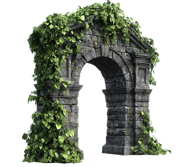 Free ai generated roman arch ancient architecture illustration