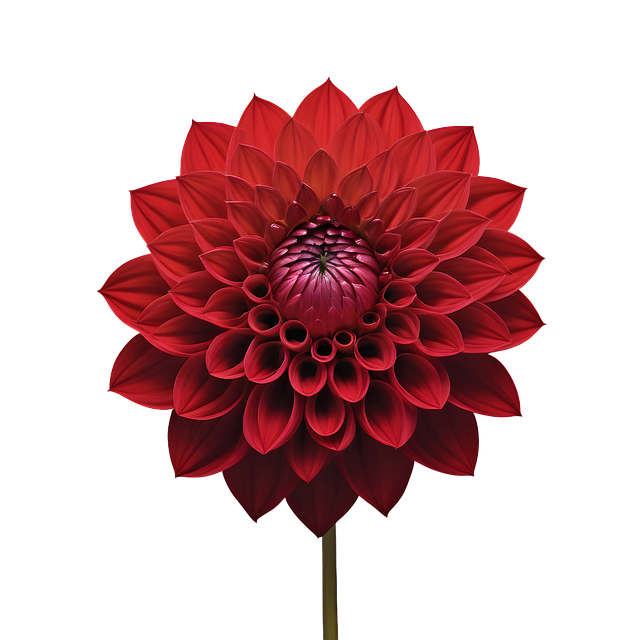 Free ai generated dahlia petals illustration
