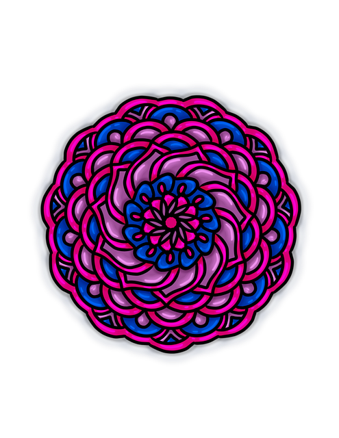 Free mandala design art illustration