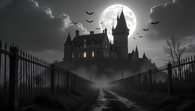 Kasteel, Gebouw, Mystiek, Spookachtige