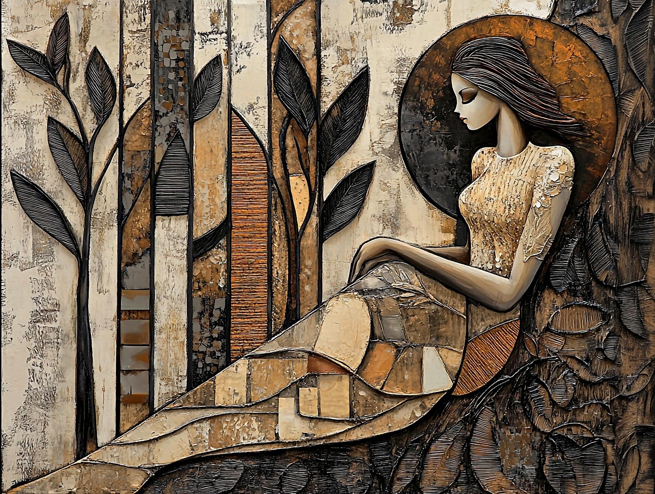 Download Ai Generated, Sculpture, Abstract. RoyaltyFree Stock