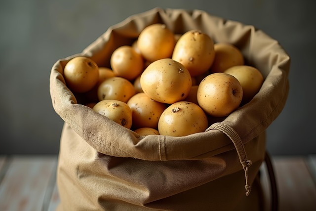 Free ai generated potatoes vegetables illustration
