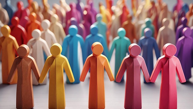 Free ai generated diversity people illustration