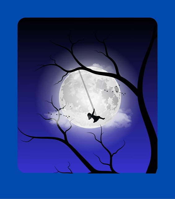 Free Blue Night illustration and picture