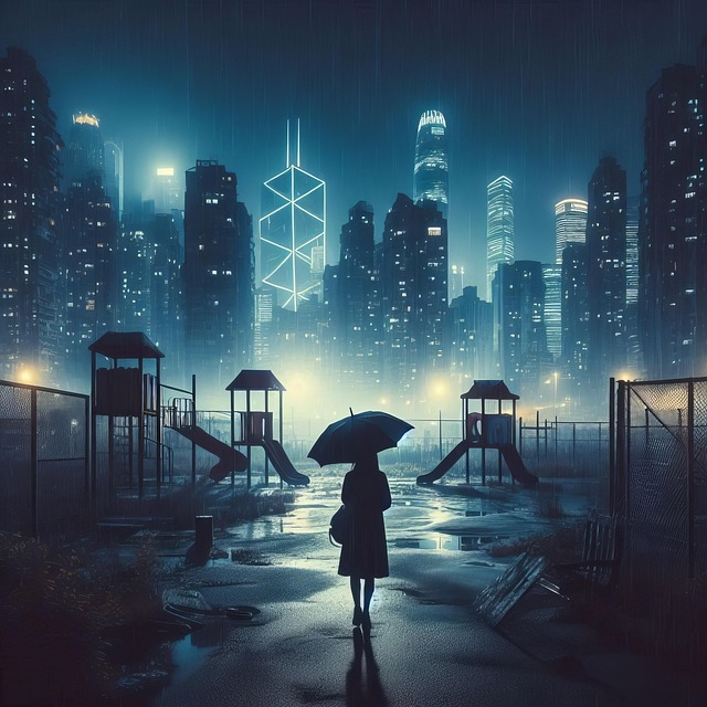 Download Ai Generated Dark Night Royalty Free Stock Illustration