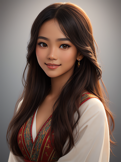 Free ai generated woman young illustration