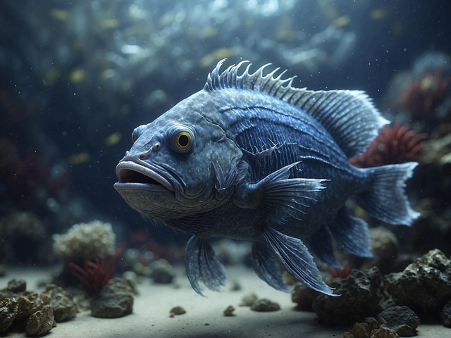 Download free HD stock image of Ai Generated Fish Free ai generated fish nature illustration