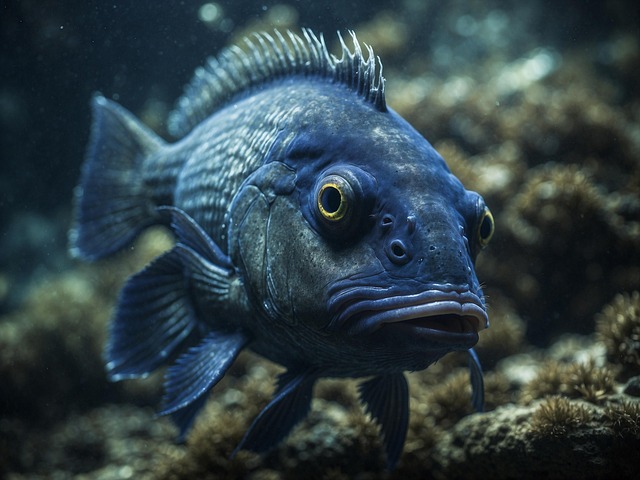 Download free HD stock image of Ai Generated Fish Free ai generated fish animal illustration