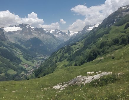 Free Nature Mountains photo and picture
