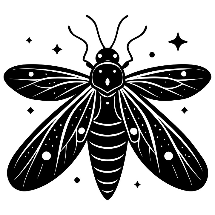 Download Firefly Vector, Firefly Illustration, Firefly Art. Royalty ...