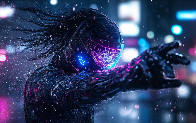 Ai Genereret, Cyberpunk, Futuristisk