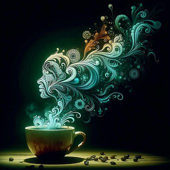 Padronizar, Café, Projeto, Floral