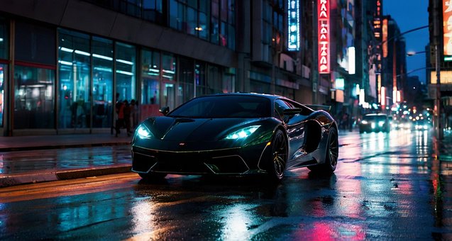 Preto, Carro, Automóvel, Veículo