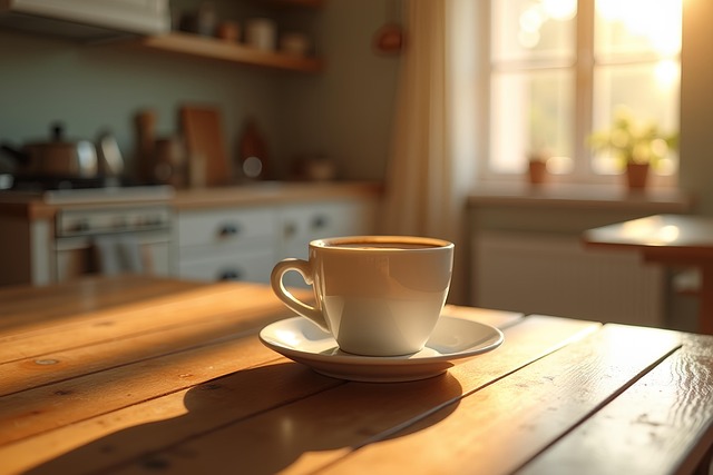 Free morning breakfast espresso illustration
