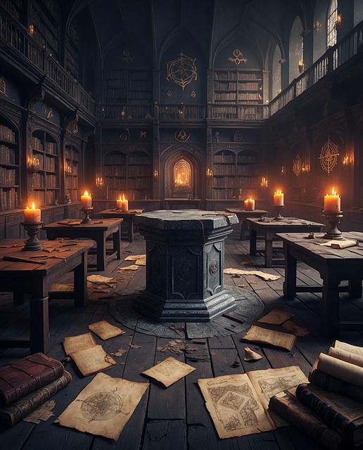 Free library book read illustration