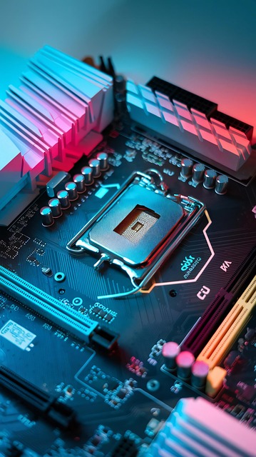 Free ai generated circuit board motherboard illustration