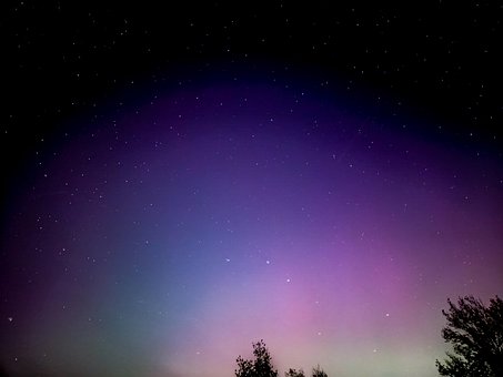 Free Stars Northern Lights photo and picture