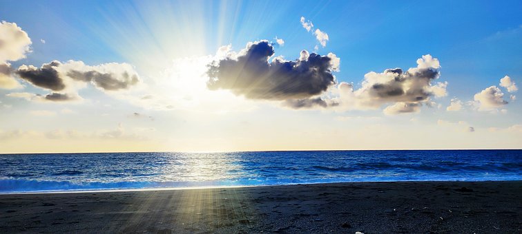 Free Sea Blue photo and picture