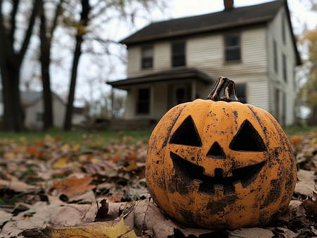Ai Generované, Tekvica, Halloween, Jeseň