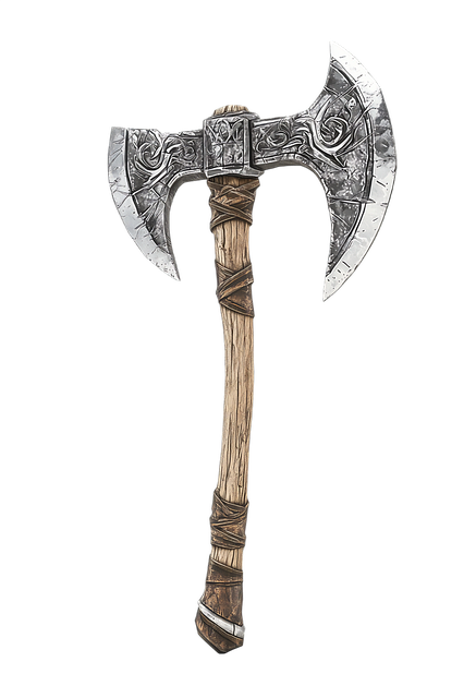 Free ai generated axe gear illustration