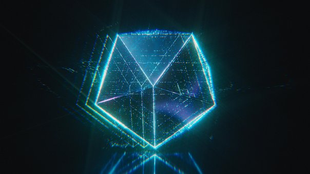 Free Geometry Hologram photo and picture