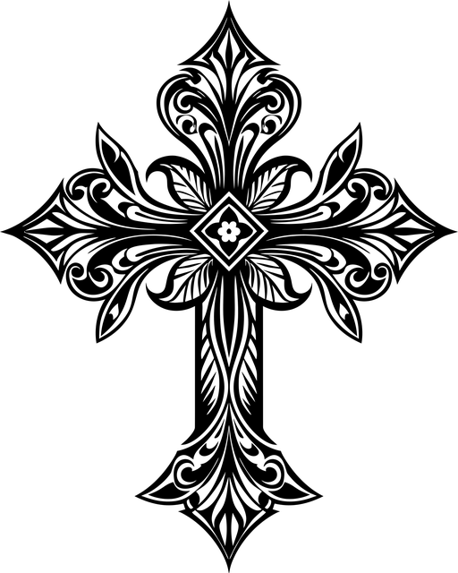 Free ai generated cross jesus christ vector