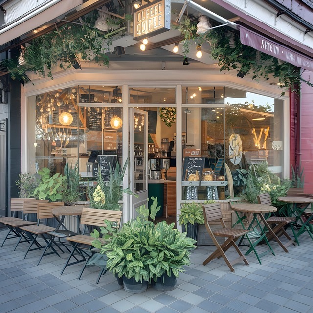 Free ai generated coffee cafe illustration