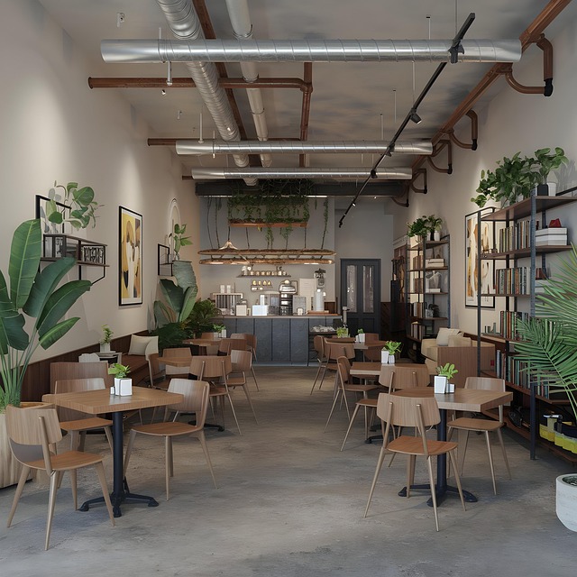 Free ai generated coffee cafe illustration