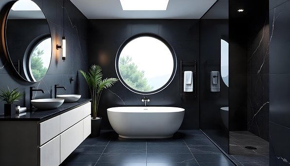 Free Luxurious Bathroom Luxury illustration and picture