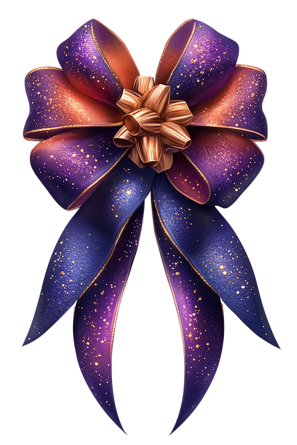 Free ai generated ribbon decorative illustration