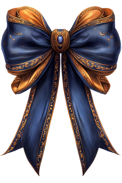 Free ai generated ribbon elegant illustration