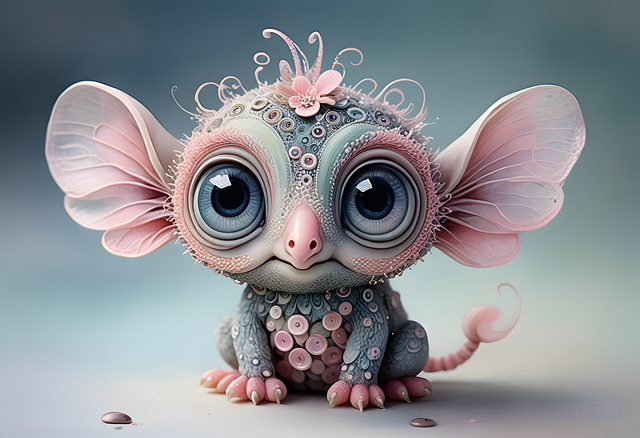 Free ai generated mouse rodent illustration