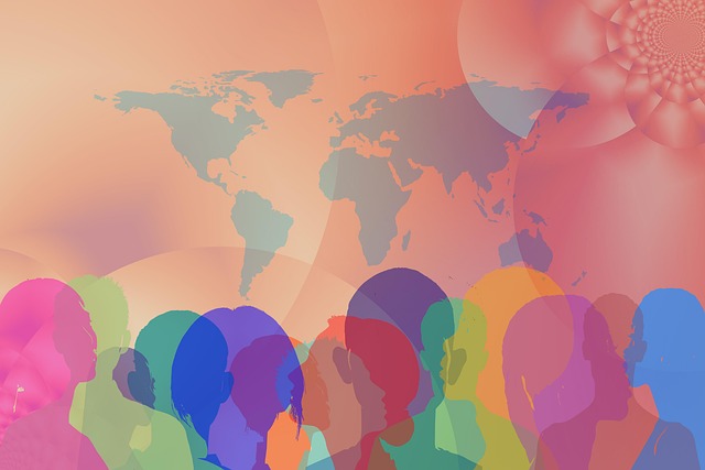 Free ai generated diversity people illustration