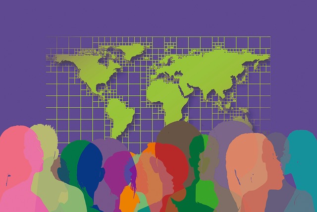 Free ai generated diversity people illustration
