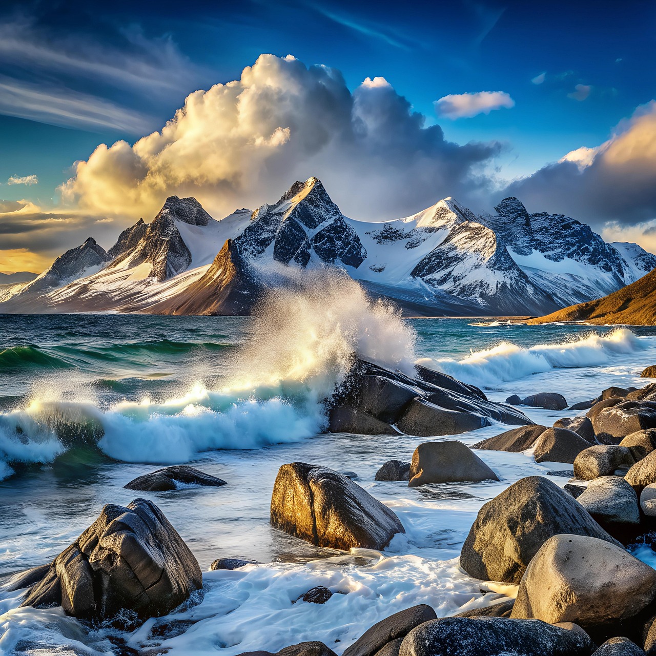 Download Ai Generated, Sea, Ocean. Royalty-Free Stock Illustration ...