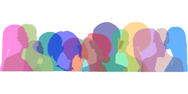 Free ai generated diversity people vector