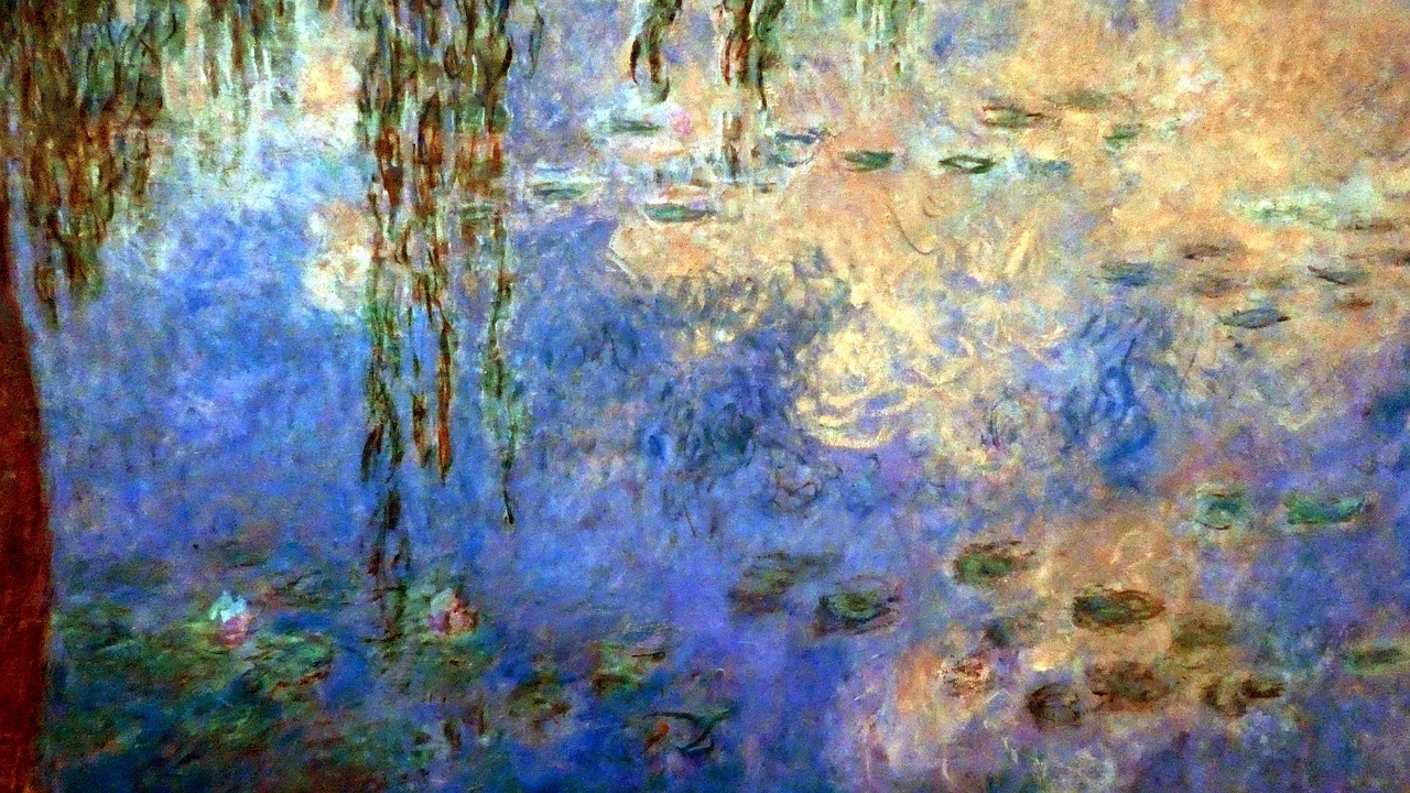 Les Nymphéas Claude Monet Miroir - Photo gratuite sur Pixabay