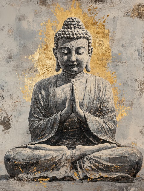 Free Ai Generated Buddha illustration and picture