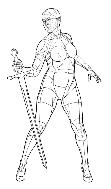 Pose, Referencia, Dibujo