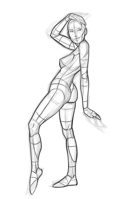 Pose, Referencia, Dibujo