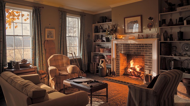 Free ai generated hygge rustic illustration